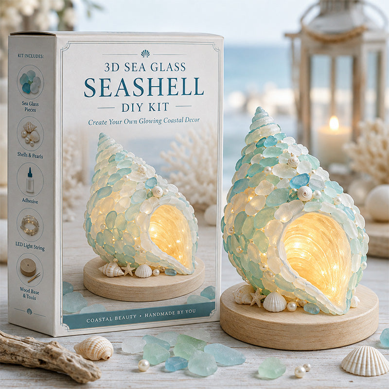 Seashell Sea Glass Art Kit