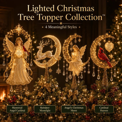 🎄Meaningful Christmas Tree Topper Collection™ – Lighted Holiday Keepsakes