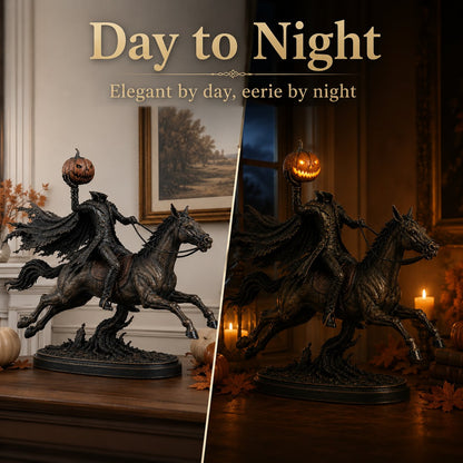 🗡️🏇Midnight Chase Headless Horseman Figurine
