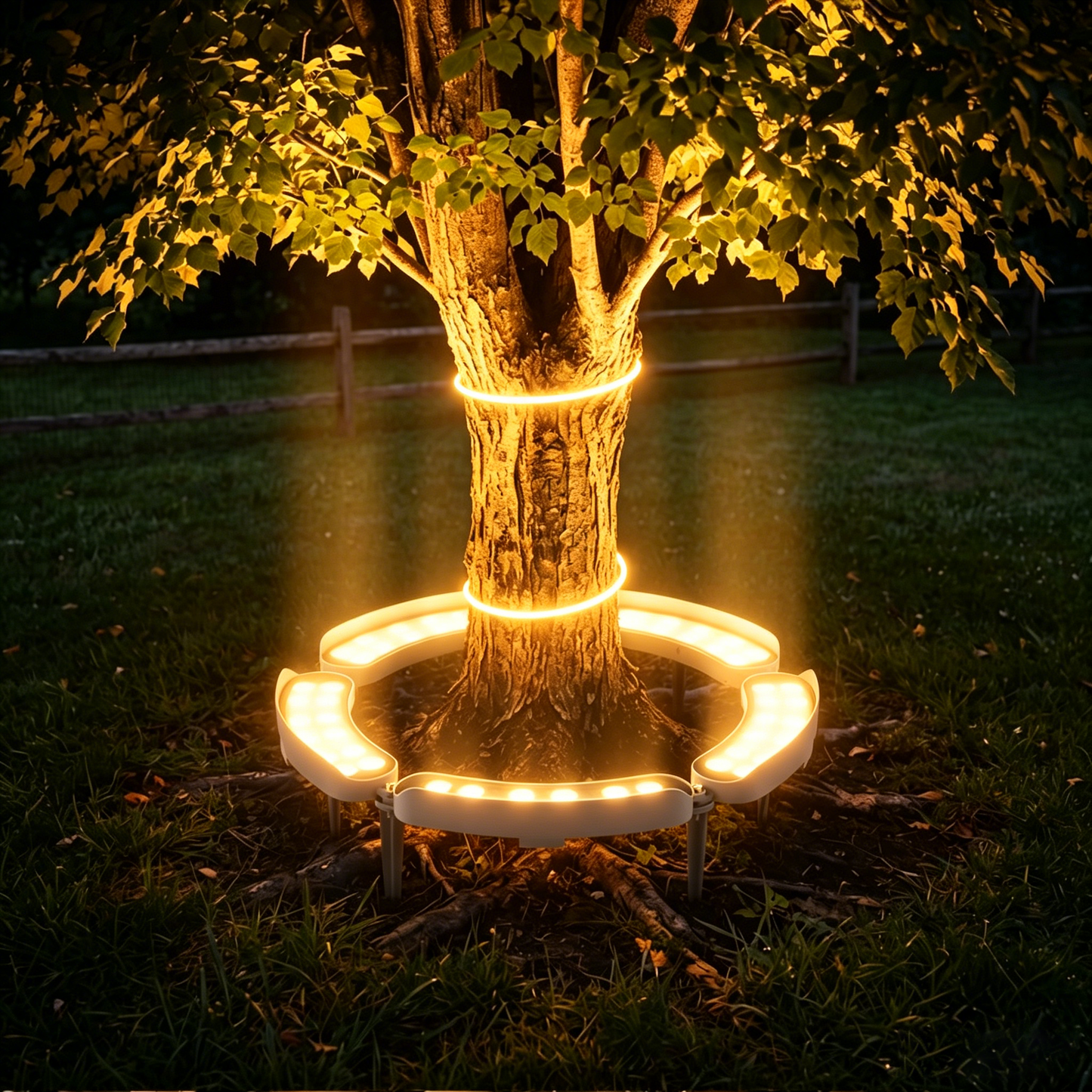 🌳 LED Ring Tree Light(Single piece) | Outdoor Waterproof Landscape Spotlight🛡️