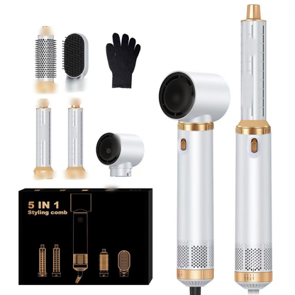 ✨5‑in‑1 Styling Blow‑Dry Brush – ALL Your Hair Needs in One Tool⚡
