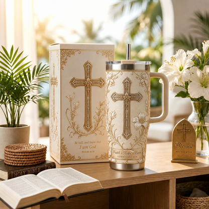 ✝️Faith & Hope Inspirational Tumbler