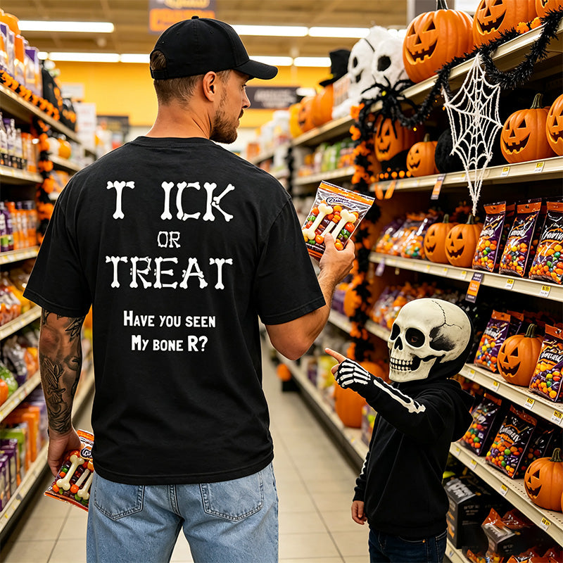 Bone R Halloween Joke Tee