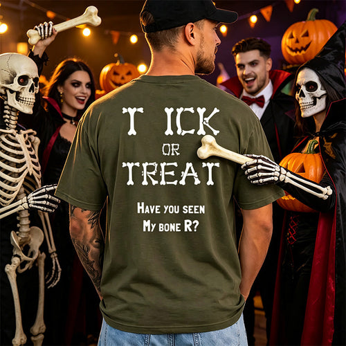 Bone R Halloween Joke Tee