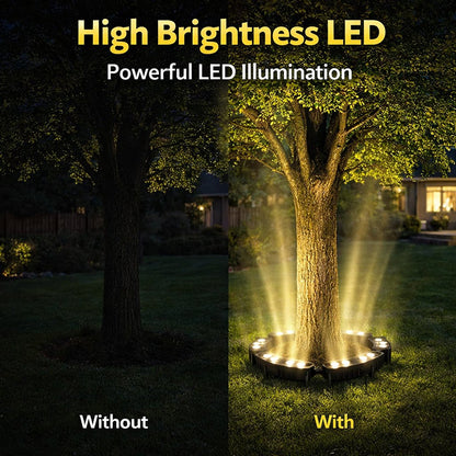 🌳 LED Ring Tree Light(Single piece) | Outdoor Waterproof Landscape Spotlight🛡️