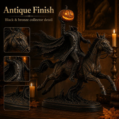 🗡️🏇Midnight Chase Headless Horseman Figurine