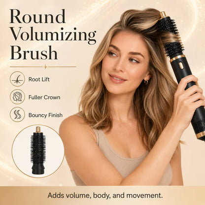 ✨5‑in‑1 Styling Blow‑Dry Brush – ALL Your Hair Needs in One Tool⚡