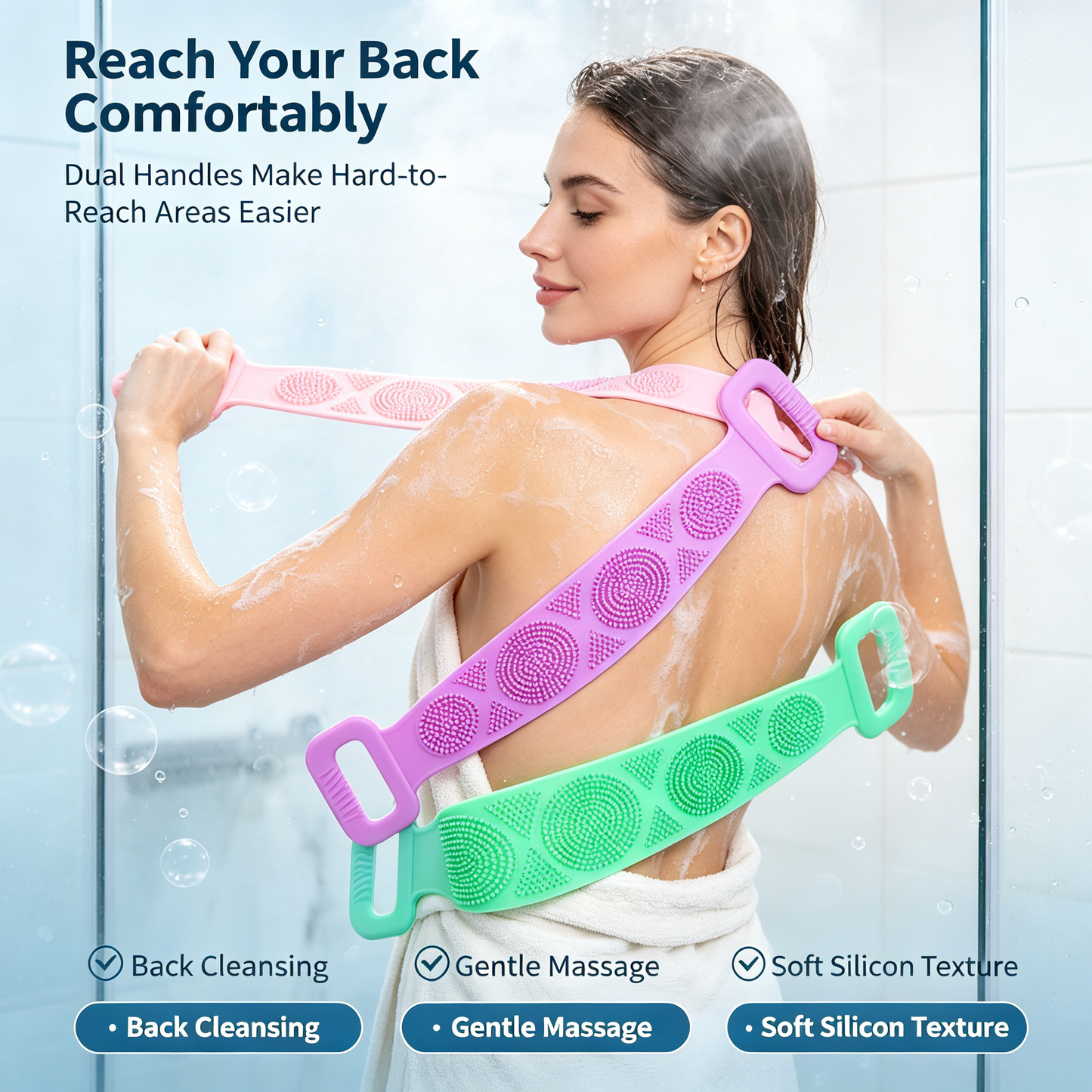 Silicon Body Scrubber Belt