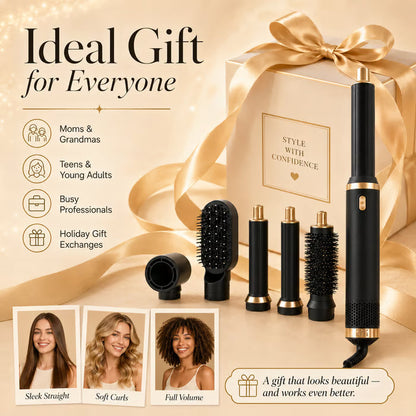 ✨5‑in‑1 Styling Blow‑Dry Brush – ALL Your Hair Needs in One Tool⚡