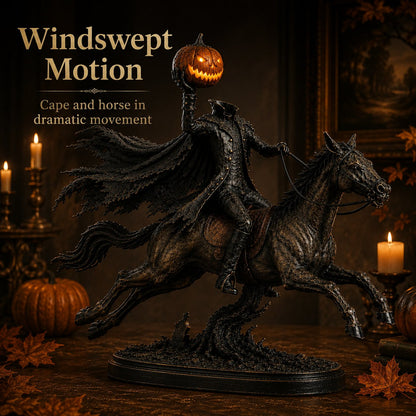 🗡️🏇Midnight Chase Headless Horseman Figurine