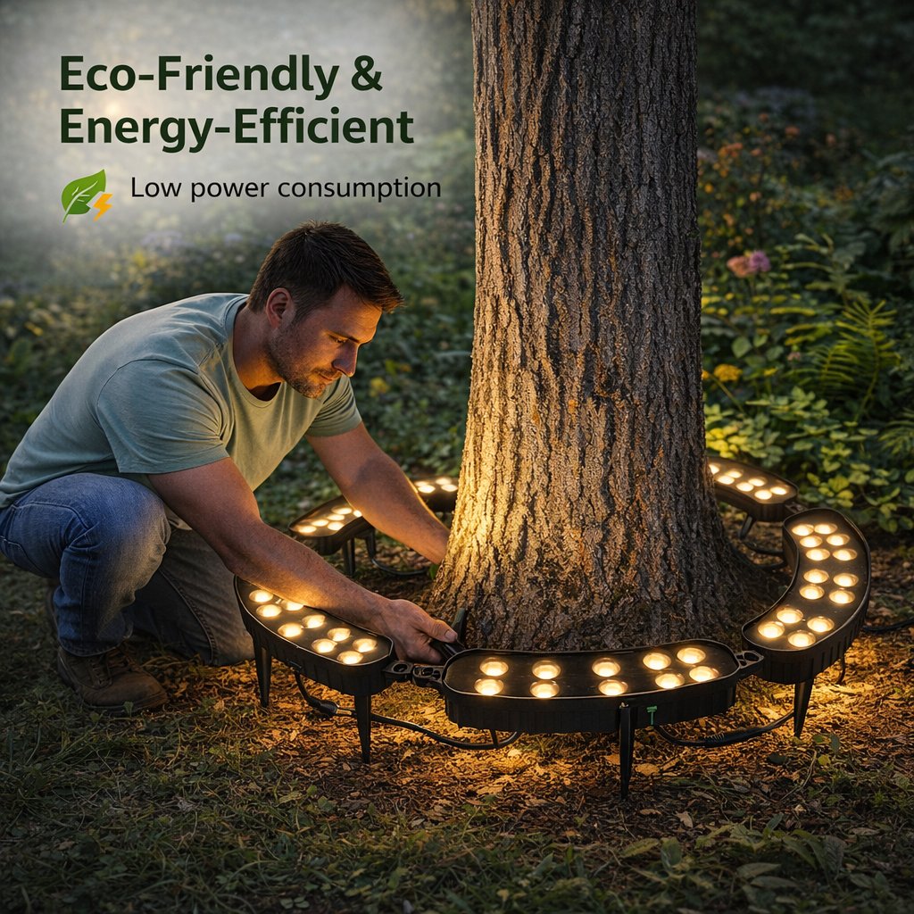🌳 LED Ring Tree Light(Single piece) | Outdoor Waterproof Landscape Spotlight🛡️