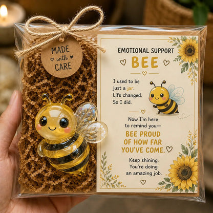 🐝🐢🌸 Emotional Support Glass Animal Gift Set – A Meaningful Little Reminder That You Matter 💕