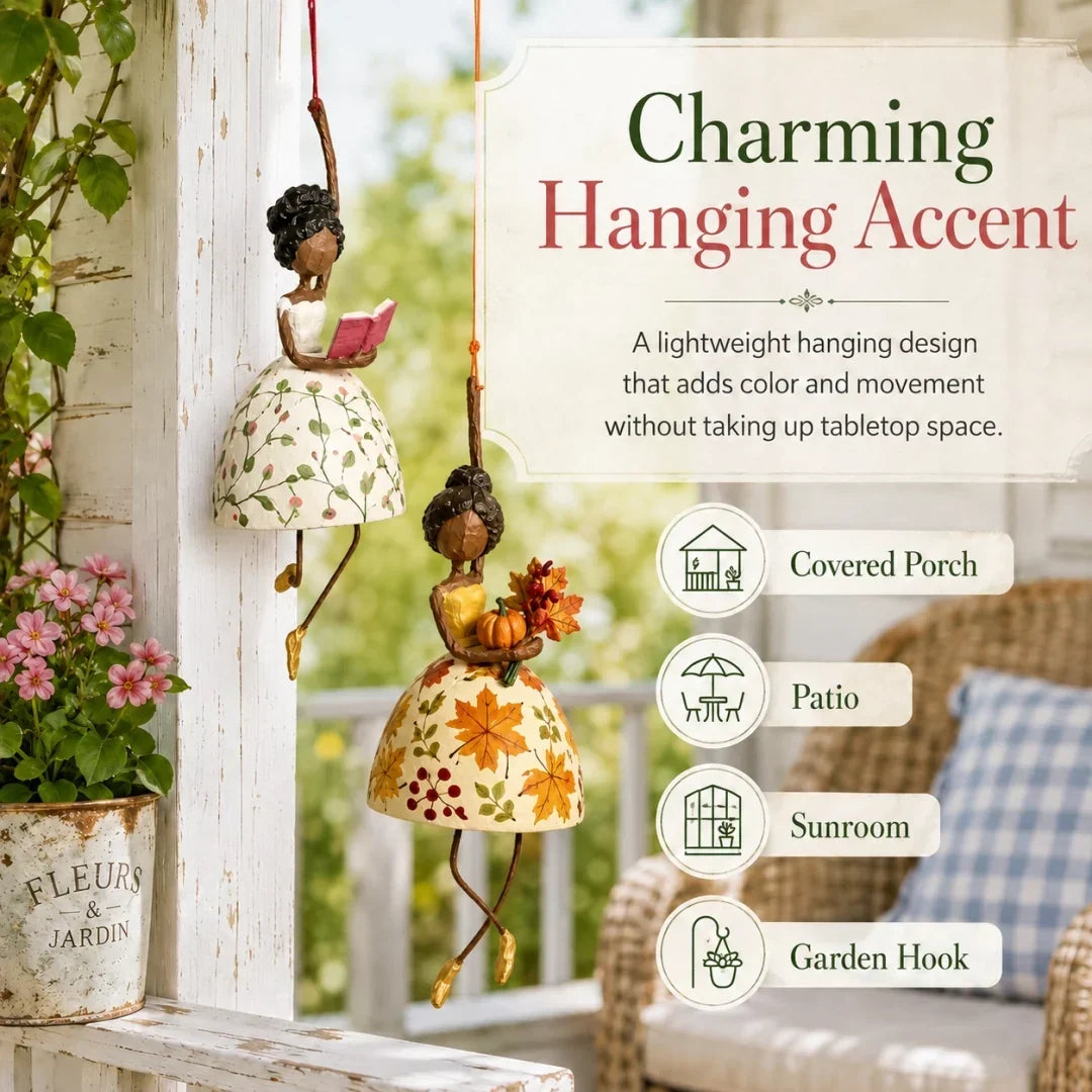 ✨ Whimsical Dancing Lady Hanging Ornament
