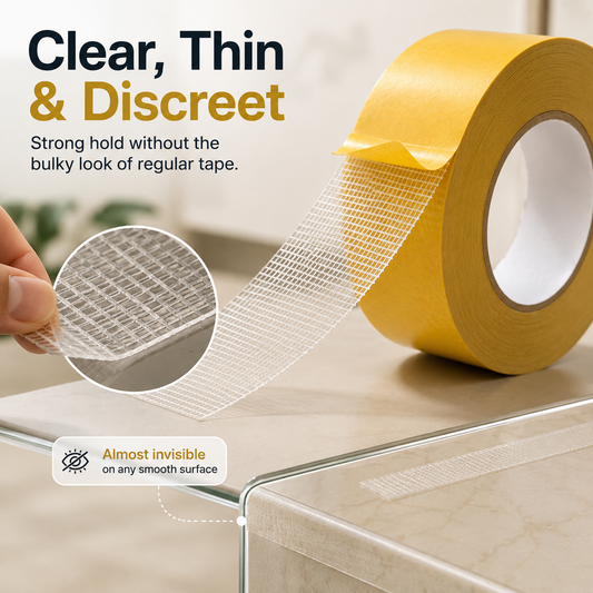 📢📢Buy 2 Get 1 Free for a Limited Time！- High-Tack Double-Sided Mesh Tape🎞️