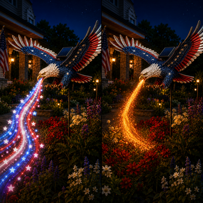 🔥🦅Freedom Eagle Solar Garden Light