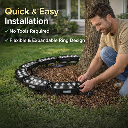 🌳 LED Ring Tree Light(Single piece) | Outdoor Waterproof Landscape Spotlight🛡️