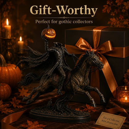 🗡️🏇Midnight Chase Headless Horseman Figurine