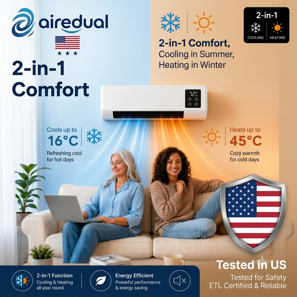 Wall air conditioner view three