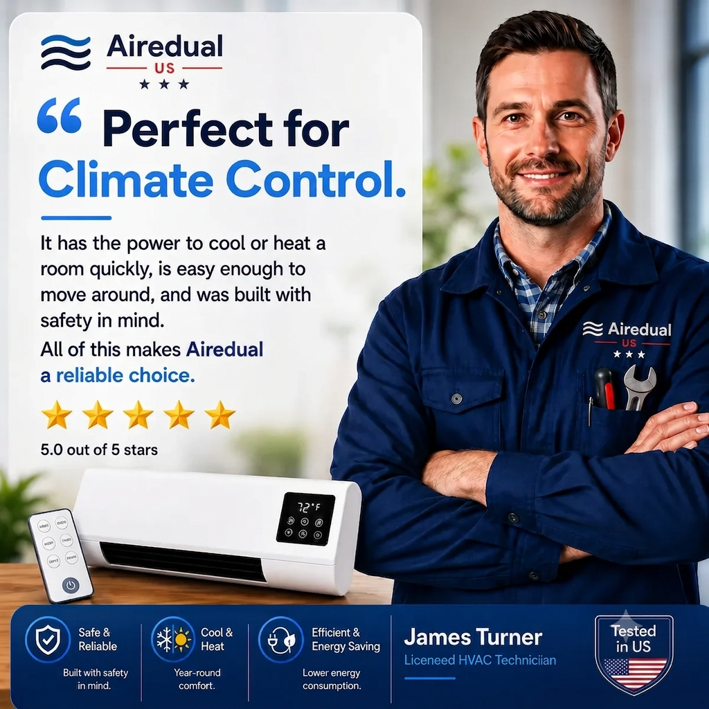 Wall air conditioner feature view