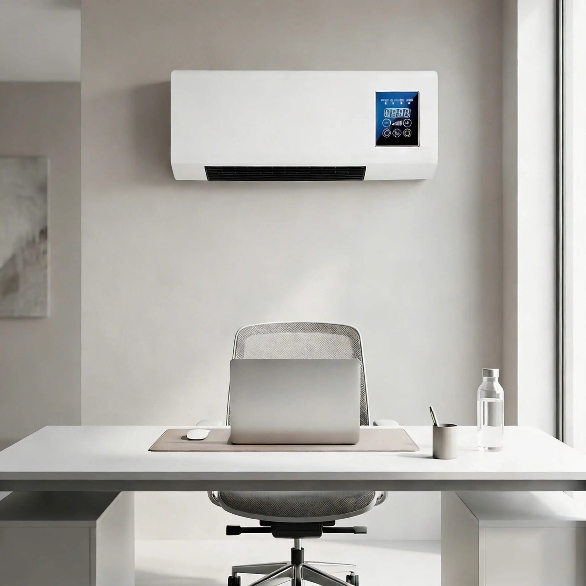 Wall air conditioner in a small room