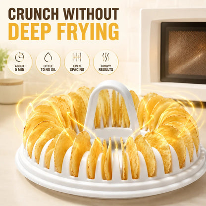 🔥2026 HOT SALE🥳💞50K+ SOLD!😍🥔DIY Microwave Potato Chip Maker with Slicer Bowl Set - DIY Microwave Potato Chip Maker with Slicer Bowl Set