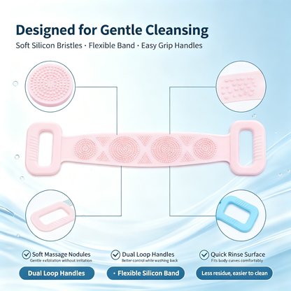 Silicon Body Scrubber Belt