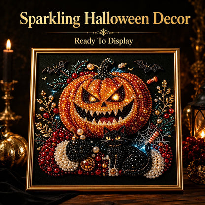 🔥 LAST DAY 49% OFF – 🖤 Premium 3D Pearl Dark Gothic Diamond Painting Art Kit