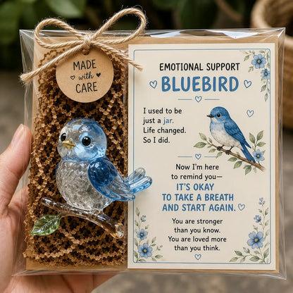 🐝🐢🌸 Emotional Support Glass Animal Gift Set – A Meaningful Little Reminder That You Matter 💕
