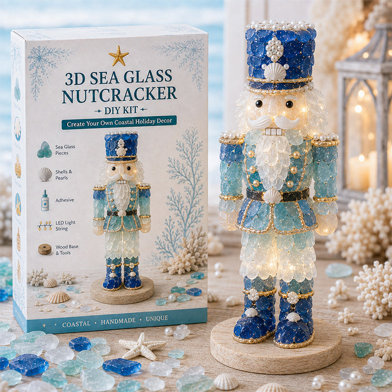 Nutcracker Sea Glass Art Kit